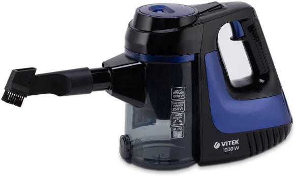 Пылесос ручной Vitek VT-8126 600Вт темно-синий Пылесос ручной Vitek VT-8126 600Вт темно-синий
