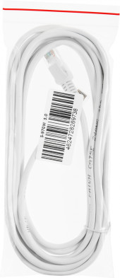 Патч-корд Premier 5-970 UTP 4 пары cat.5E solid CCA molded 3м белый RJ-45 (m)-RJ-45 (m) (5-970W 3.0) Патч-корд Premier 5-970 UTP 4 пары cat.5E solid CCA molded 3м белый RJ-45 (m)-RJ-45 (m) (5-970W 3.0)