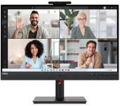 Монитор Lenovo 27" ThinkVision T27Q-40 черный IPS 4ms 16:9 HDMI полуматовая HAS Piv 1500:1 350cd 178гр/178гр 2560x1440 120Hz DP 2K USB 6.5кг