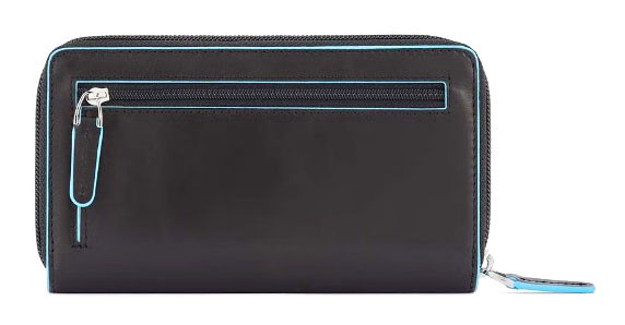 Кошелек женский Piquadro Blue Square PD1354B2R/N черный натур.кожа Кошелек женский Piquadro Blue Square PD1354B2R/N черный натур.кожа