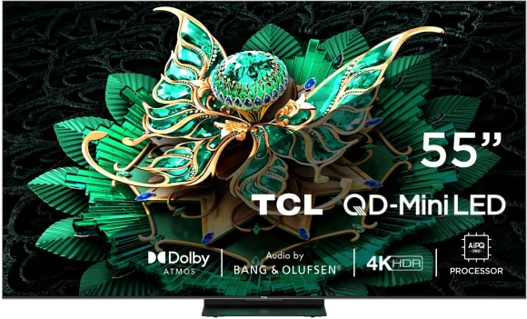 Телевизор LED TCL 55" 55C7K QD-Mini LED Frameless черный 4K Ultra HD 144Hz MEMC DVB-T DVB-T2 DVB-C DVB-S DVB-S2 USB WiFi Smart TV Телевизор LED TCL 55" 55C7K QD-Mini LED Frameless черный 4K Ultra HD 144Hz MEMC DVB-T DVB-T2 DVB-C DVB-S DVB-S2 USB WiFi Smart TV