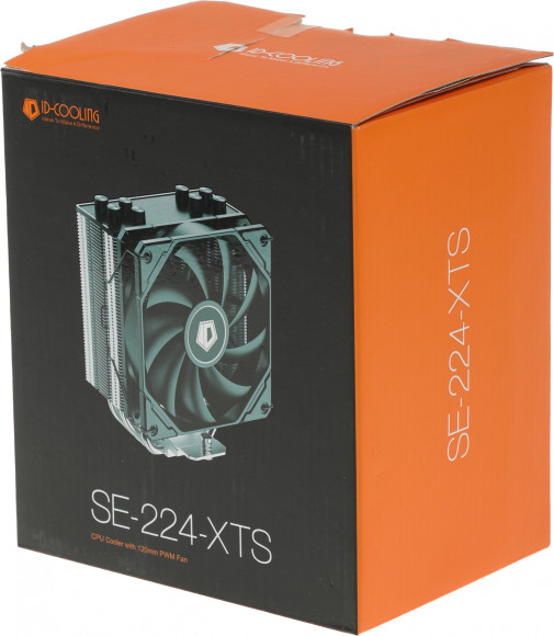 Устройство охлаждения(кулер) ID-Cooling SE-224-XTS Soc-AM5/AM4/1200/1700/1851 черный 4-pin 16-29dB Al+Cu 220W 650gr Ret Устройство охлаждения(кулер) ID-Cooling SE-224-XTS Soc-AM5/AM4/1200/1700/1851 черный 4-pin 16-29dB Al+Cu 220W 650gr Ret
