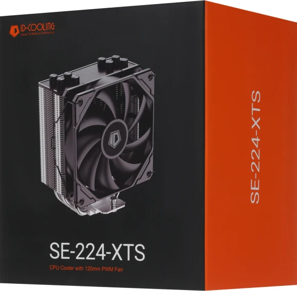 Устройство охлаждения(кулер) ID-Cooling SE-224-XTS Soc-AM5/AM4/1200/1700/1851 серебристый/черный 4-pin 16-29dB Al+Cu 220W 650gr Ret Устройство охлаждения(кулер) ID-Cooling SE-224-XTS Soc-AM5/AM4/1200/1700/1851 серебристый/черный 4-pin 16-29dB Al+Cu 220W 650gr Ret