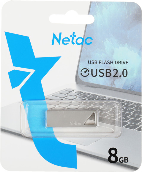 Флеш Диск Netac 8Gb U326 NT03U326N-008G-20PN USB2.0 серебристый Флеш Диск Netac 8Gb U326 NT03U326N-008G-20PN USB2.0 серебристый