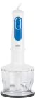 Блендер погружной Braun MQ3035 SAUCE 700Вт белый/синий