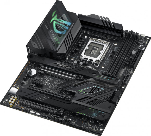 Материнская плата Asus ROG STRIX Z790-F GAMING WIFI Soc-1700 Intel Z790 4xDDR5 ATX AC`97 8ch(7.1) 2.5Gg RAID+HDMI+DP Материнская плата Asus ROG STRIX Z790-F GAMING WIFI Soc-1700 Intel Z790 4xDDR5 ATX AC`97 8ch(7.1) 2.5Gg RAID+HDMI+DP