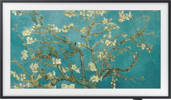 Телевизор QLED Samsung 32" QE32LS03CBUXRU The Frame черный/серый FULL HD 60Hz DVB-T2 DVB-C DVB-S2 USB WiFi Smart TV (RUS)