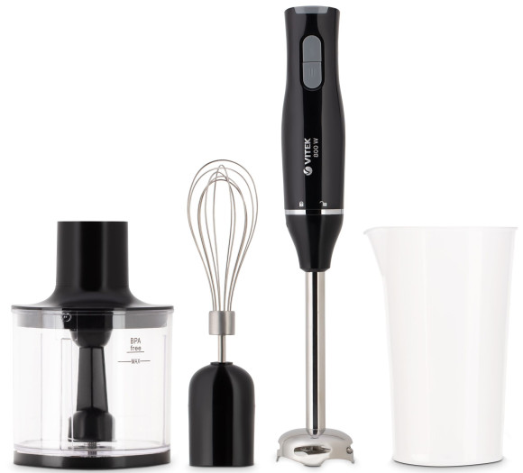 Блендер погружной Vitek VT-3424 800Вт черный