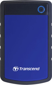 Жесткий диск Transcend USB3.0 1TB TS1TSJ25H3B StoreJet 25H3 (5400rpm) 2.5" синий