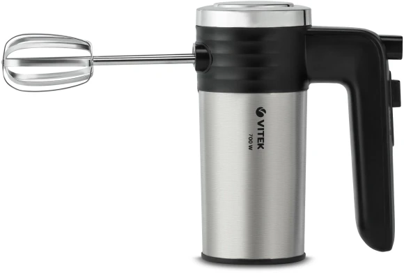 Миксер ручной Vitek VT-1404 700Вт стальной/черный Миксер ручной Vitek VT-1404 700Вт стальной/черный