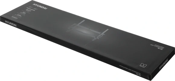 Кронштейн для телевизора Hyundai GL-S3 черный 32"-85" макс.45кг настенный фиксированный