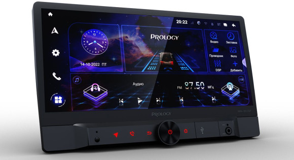 Автомагнитола Prology MPA-320 DSP 2DIN 4x60Вт v5.0 10.1" ПДУ RDS (PRMPA320)