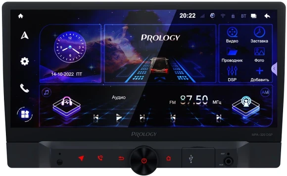 Автомагнитола Prology MPA-320 DSP 2DIN 4x60Вт v5.0 10.1" ПДУ RDS (PRMPA320) Автомагнитола Prology MPA-320 DSP 2DIN 4x60Вт v5.0 10.1" ПДУ RDS (PRMPA320)