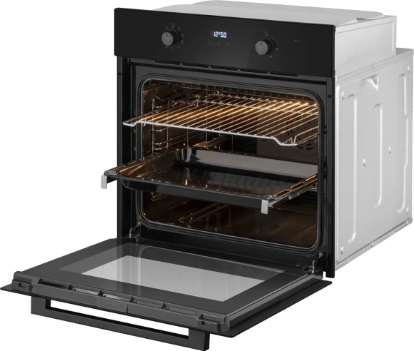 Духовой шкаф Электрический Weissgauff EOM 698 PDB Telescopic & Catalytic черный