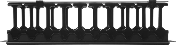 Кабельный органайзер горизонтальный ЦМО ГКО-П-3-9005 пальцы 3U шир.:19" глуб.:116мм