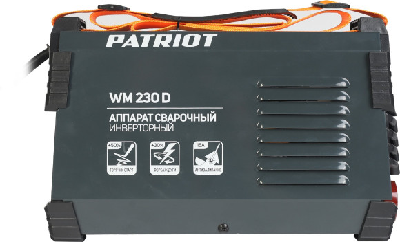 Сварочный аппарат Patriot WM230D инвертор ММА 10.7кВт