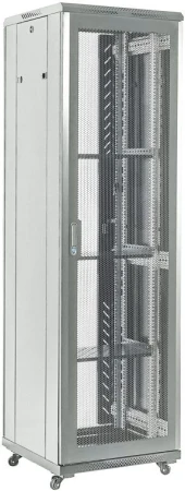 Шкаф серверный Rexant (04-4268-231) напольный 42U 600x800мм пер.дв.перфор. серый металл