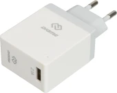 Сетевое зар./устр. Digma DGWC-1U-2.1A-WG 10.5W 2.1A USB универсальное белый Сетевое зар./устр. Digma DGWC-1U-2.1A-WG 10.5W 2.1A USB универсальное белый