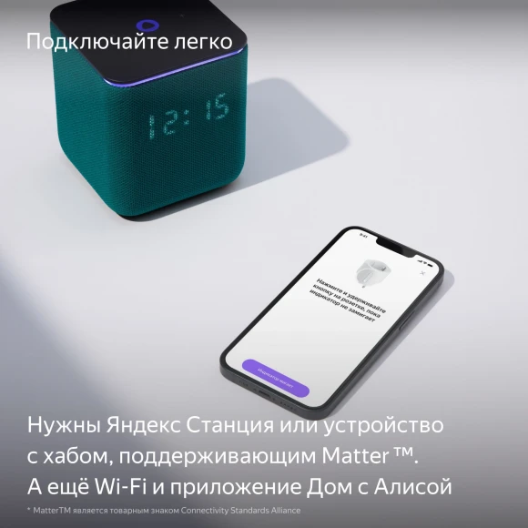 Умная розетка Yandex Matter EUBT Wi-Fi черный (YNDX-00540BLK) Умная розетка Yandex Matter EUBT Wi-Fi черный (YNDX-00540BLK)