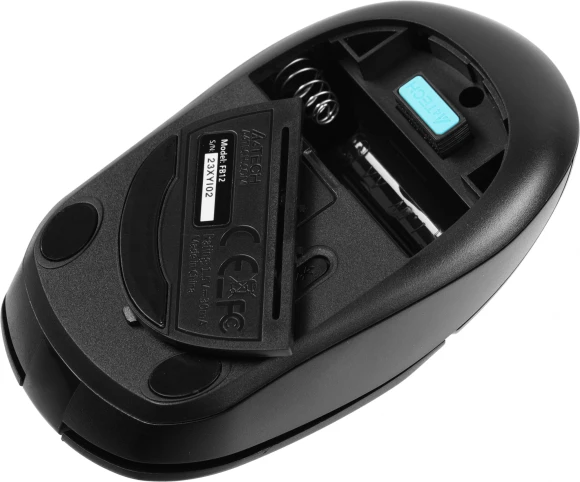Мышь A4Tech Fstyler FB12 черный оптическая 1200dpi беспров. BT/Radio USB 3but (FB12 BLACK) Мышь A4Tech Fstyler FB12 черный оптическая 1200dpi беспров. BT/Radio USB 3but (FB12 BLACK)