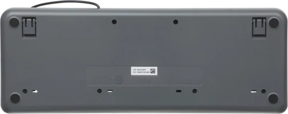 Клавиатура Logitech K106 черный USB slim (920-013902)
