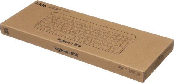 Клавиатура Logitech K106 черный USB slim (920-013902)