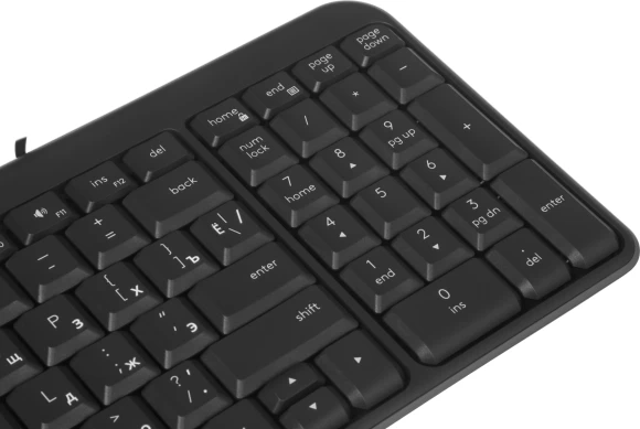 Клавиатура Logitech K106 черный USB slim (920-013902)