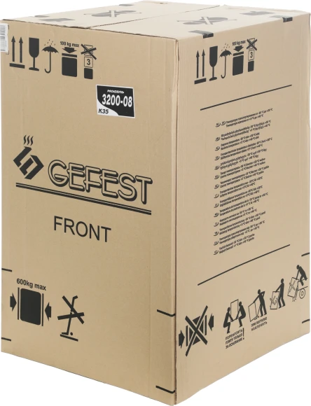 Плита Газовая Gefest ПГ 3200-08 К35 белый (без крышки) реш.сталь Плита Газовая Gefest ПГ 3200-08 К35 белый (без крышки) реш.сталь