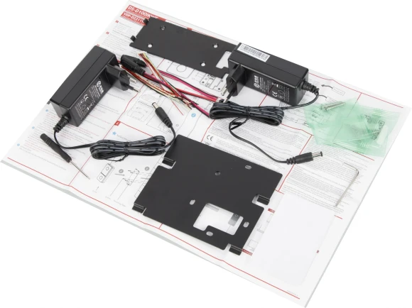 Комплект домофона HiWatch DS-D100IKWF(B) белый Комплект домофона HiWatch DS-D100IKWF(B) белый