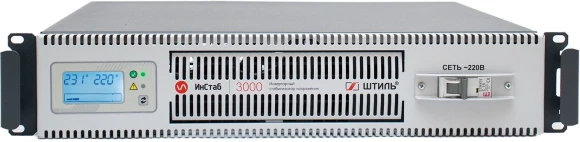 Стабилизатор напряжения Штиль ИнСтаб IS3000RT 2500Вт 3000ВА серый Стабилизатор напряжения Штиль ИнСтаб IS3000RT 2500Вт 3000ВА серый