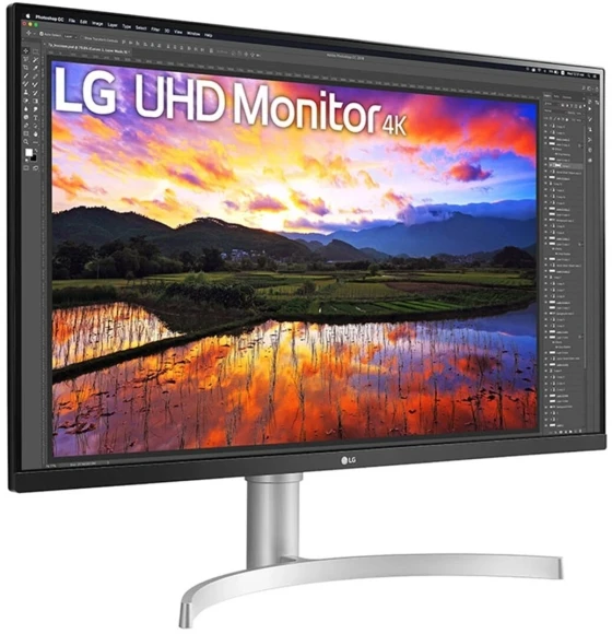 Монитор LG 31.5" 32UN650K-W черный IPS LED 16:9 HDMI M/M матовая HAS 1000:1 350cd 178гр/178гр 3840x2160 60Hz FreeSync DP 4K 8.2кг