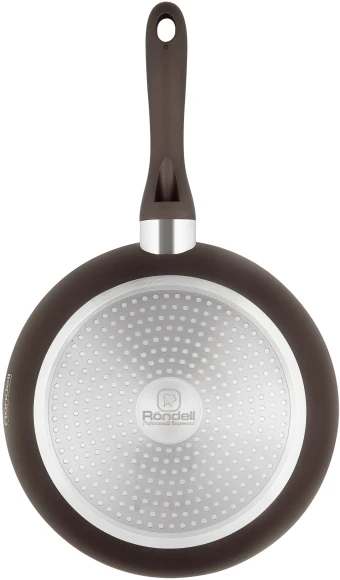 Сковорода Rondell Grillage RDA-1431 круглая 28см покрытие: Xylan Plus ручка несъемная (без крышки) коричневый