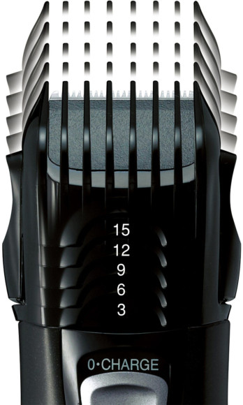 Триммер Panasonic ER-GY10CM черный 1Вт (насадок в компл:3шт)