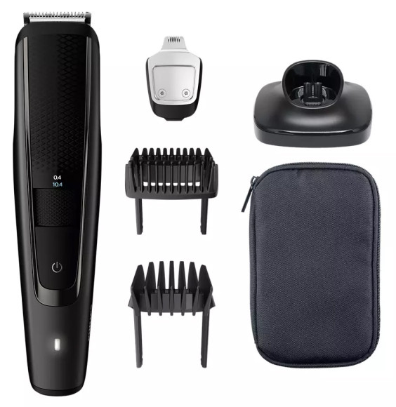 Триммер Philips BT5515/15 черный (насадок в компл:2шт)