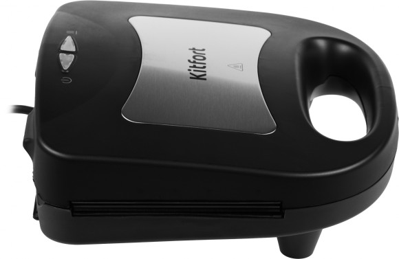 Вафельница Kitfort КТ-1660 700Вт черный/серебристый Вафельница Kitfort КТ-1660 700Вт черный/серебристый