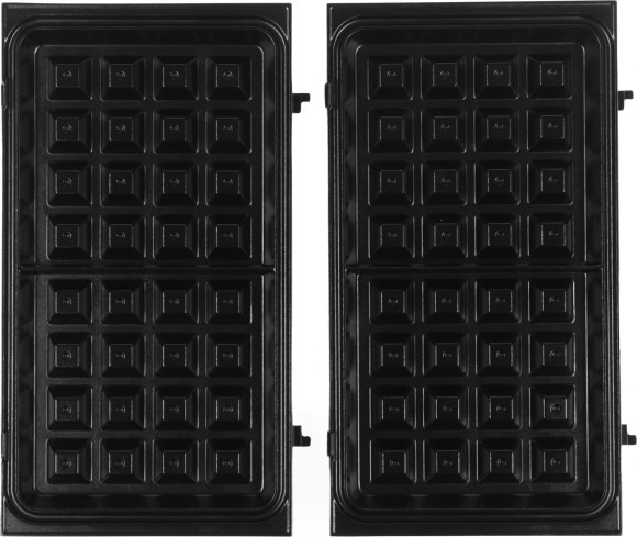 Вафельница Kitfort КТ-1660 700Вт черный/серебристый Вафельница Kitfort КТ-1660 700Вт черный/серебристый