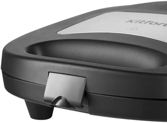 Вафельница Kitfort КТ-1660 700Вт черный/серебристый Вафельница Kitfort КТ-1660 700Вт черный/серебристый