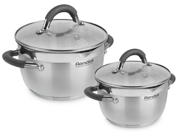 Кофеварка гейзерн. Rondell Kortado RDA-399 0.45л алюминий коричневый