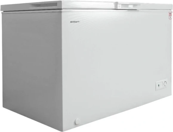 Морозильный ларь Kraft BD (W)-380RX белый 150Вт