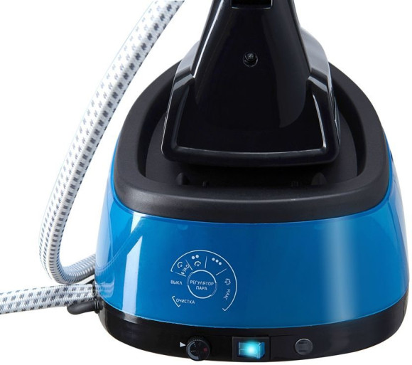Парогенератор Kitfort КТ-922 2400Вт черный/синий Парогенератор Kitfort КТ-922 2400Вт черный/синий