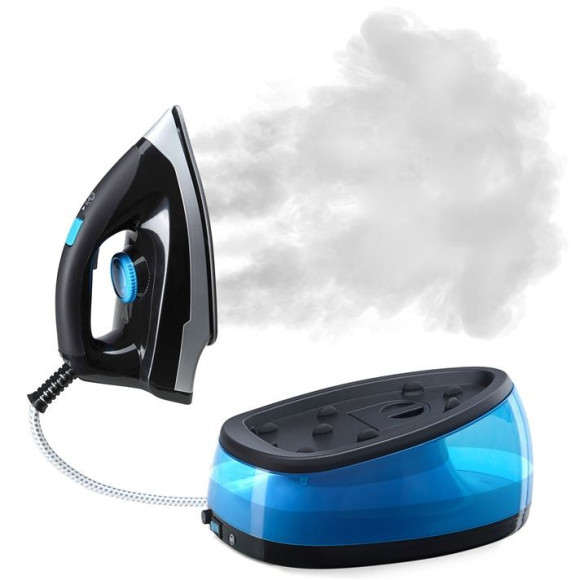 Парогенератор Kitfort КТ-922 2400Вт черный/синий Парогенератор Kitfort КТ-922 2400Вт черный/синий