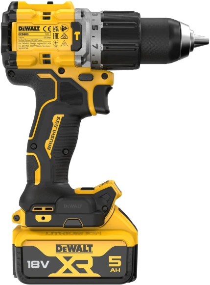 Шуруповерт DeWalt DCD805P2T-QW аккум. патрон:быстрозажимной (кейс в комплекте)