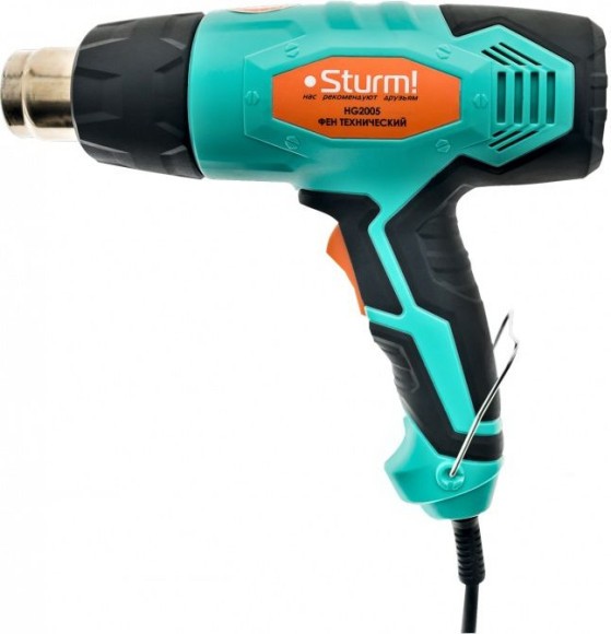 Технический фен Sturm! HG2005 1850Вт темп.300/600С Технический фен Sturm! HG2005 1850Вт темп.300/600С