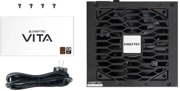 Блок питания Chieftec ATX 750W Vita BPX-750-S Gen.5 half mod 80+ bronze (20+4pin) APFC 120mm fan 6xSATA RTL