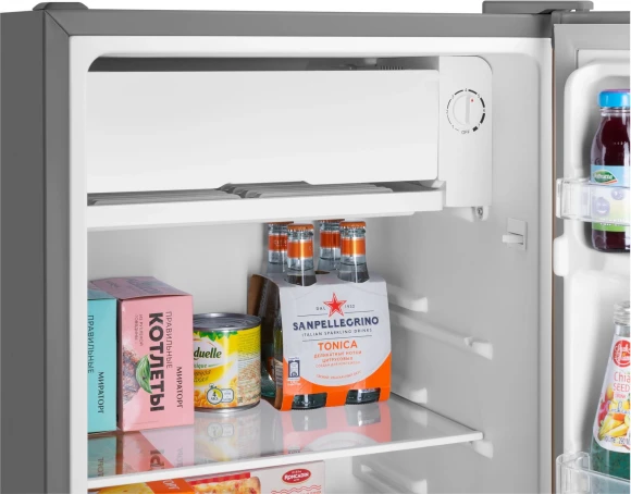 Холодильник Maunfeld MFF83GD 1-нокамерн. золотистый/серый мат. Холодильник Maunfeld MFF83GD 1-нокамерн. золотистый/серый мат.