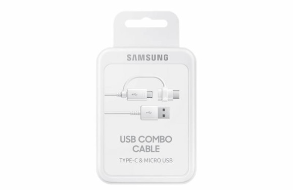 Кабель Samsung EP-DG930DWEGRU USB (m)-USB Type-C (m)/micro USB (m) 1.5м белый Кабель Samsung EP-DG930DWEGRU USB (m)-USB Type-C (m)/micro USB (m) 1.5м белый