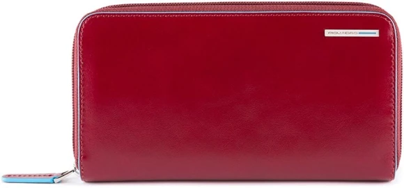 Кошелек женский Piquadro Blue Square PD1515B2R/R красный натур.кожа Кошелек женский Piquadro Blue Square PD1515B2R/R красный натур.кожа