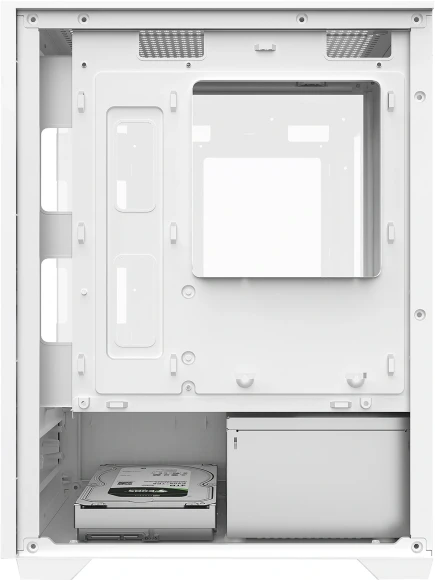 Корпус Bloody CC-125 белый без БП mATX 5x120mm 2xUSB2.0 1xUSB3.0 audio bott PSU