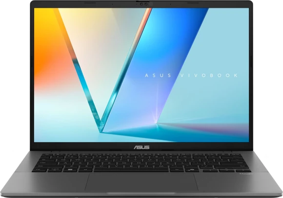 Ноутбук Asus VivoBook S14 S3407CA-LY098 Core Ultra 5 225H 16Gb SSD512Gb Intel Arc 130T 14" IPS WUXGA (1920x1200) без ОС silver WiFi BT Cam (90NB16J1-M00770)