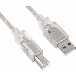 Кабель Ningbo USB A(m) USB B(m) 3м серебристый Кабель Ningbo USB A(m) USB B(m) 3м серебристый